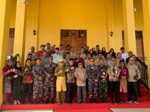 Lanal Bintan Hadiri Acara Focus Group Discussion Bersama Tim Waspadaan Dini Tanjungpinang