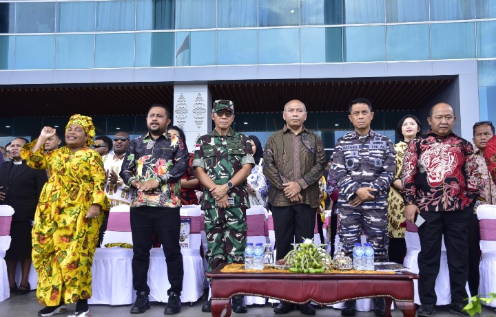 Semangat Baru Papua, Kodaeral X Hadiri Pisah Sambut Gubernur Papua