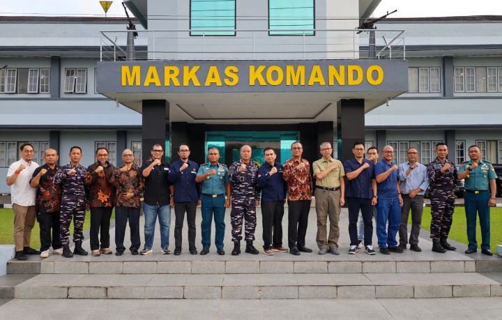 Dankodaeral IX Ambon Terima Courtesy Call Direktur Operasi SKK Migas dan Direktur Prlaksana Impex Masela